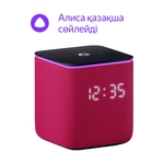 Яндекс Станция Миди с Алисой, с Zigbee, 24 Вт, розовая