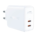 ЗАРЯДНОЕ УСТРОЙСТВО AceFast A2 PD40W DUAL PORT Белый