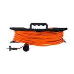 Удлинитель силовой на рамке GLANZEN 4 гн ПВС 2*0,75 50м арт ER-50-001