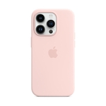 iPhone 14 Pro Silicone Case with MagSafe - Chalk Pink