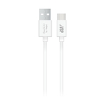 Дата-кабель USB - Type-C, 2А, 1м, белый, BoraSCO 34850