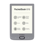Электронная книга PocketBook PB616-S-CIS серебро