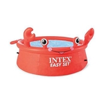 Семейный надувной бассейн Crab Easy Set INTEX, 26100NP