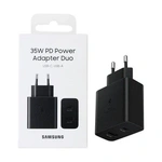 Адаптер Samsung СЗУ EP-TA220NBEGRU (2 порта, PD, чёрный)